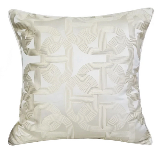 Luxury Geometric Cushions - 3 Colours - 45 x 45cm - Jasmine and Jade Interiors