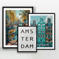 Amsterdam Buildings Art Print