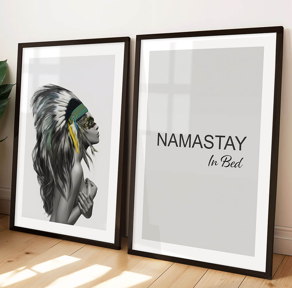 Apache Girl Art Print