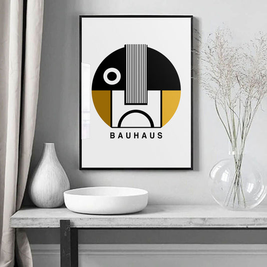 Bauhaus Face Art Print