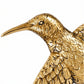 Gold Hummingbird Wall Decor Set