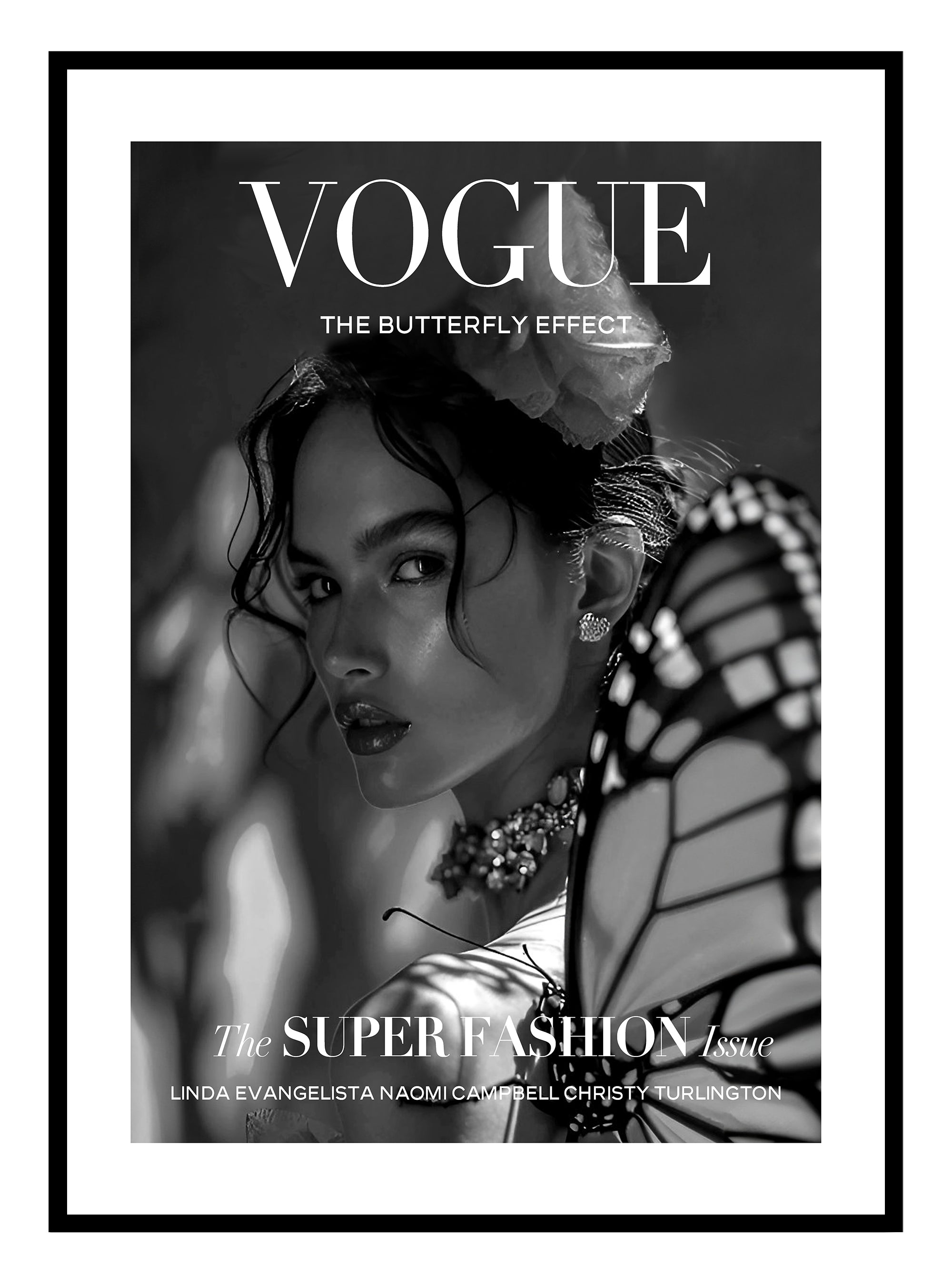 Vogue Cover No. 1 Art Print – Jasmine and Jade Interiors