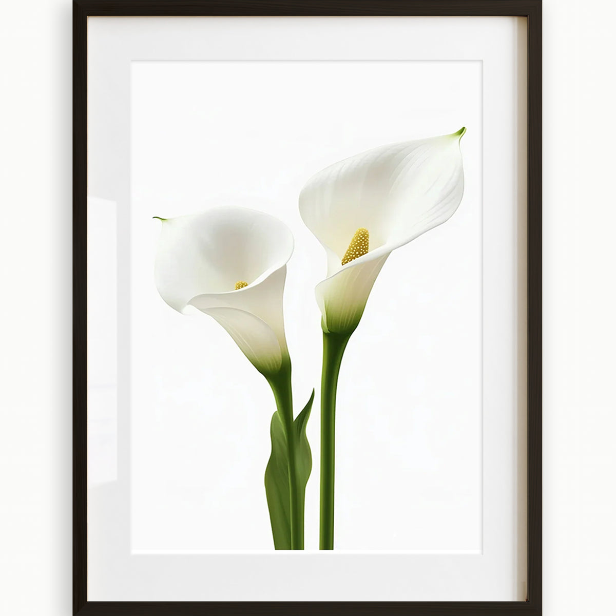 Cala Lillies Art Print