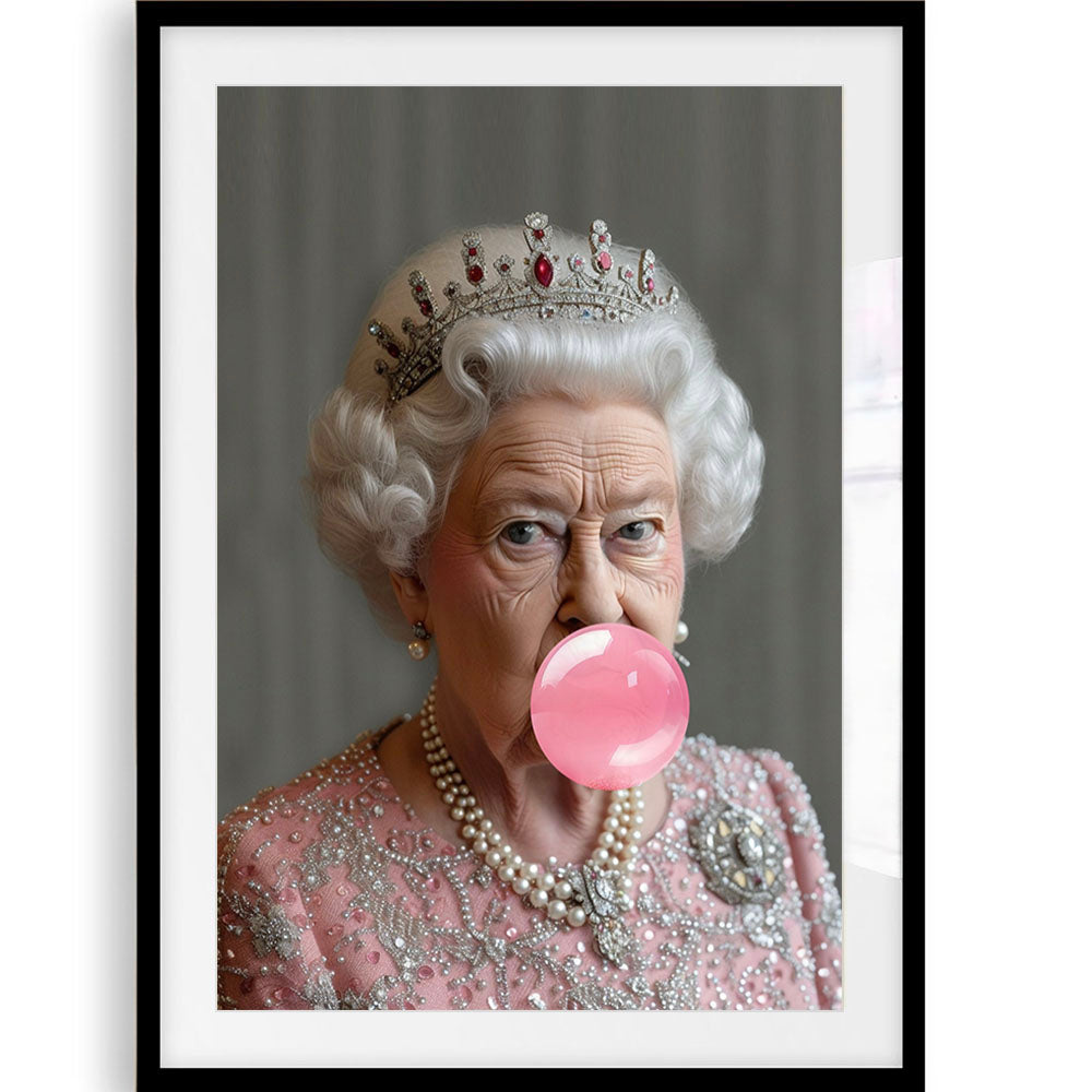Bubblegum Queen Art Print