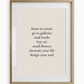 Soul Typography Art Print