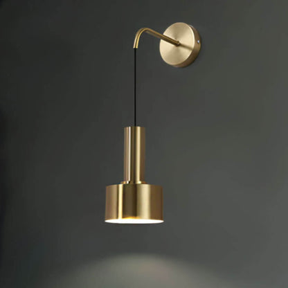 Modernist Wall Lamp - Black