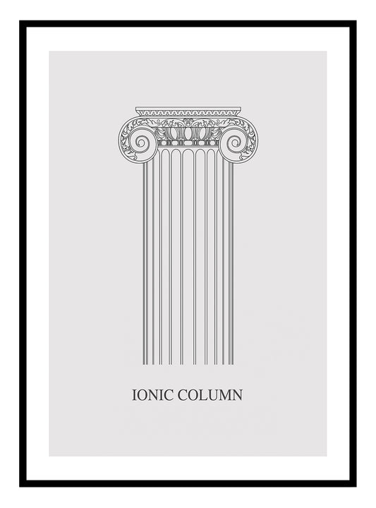 Ionic Column Art Print