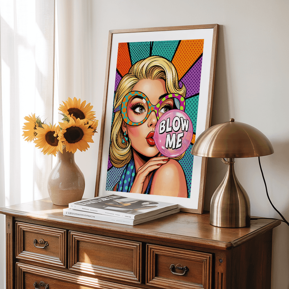 Blow Me - Pop Art Print