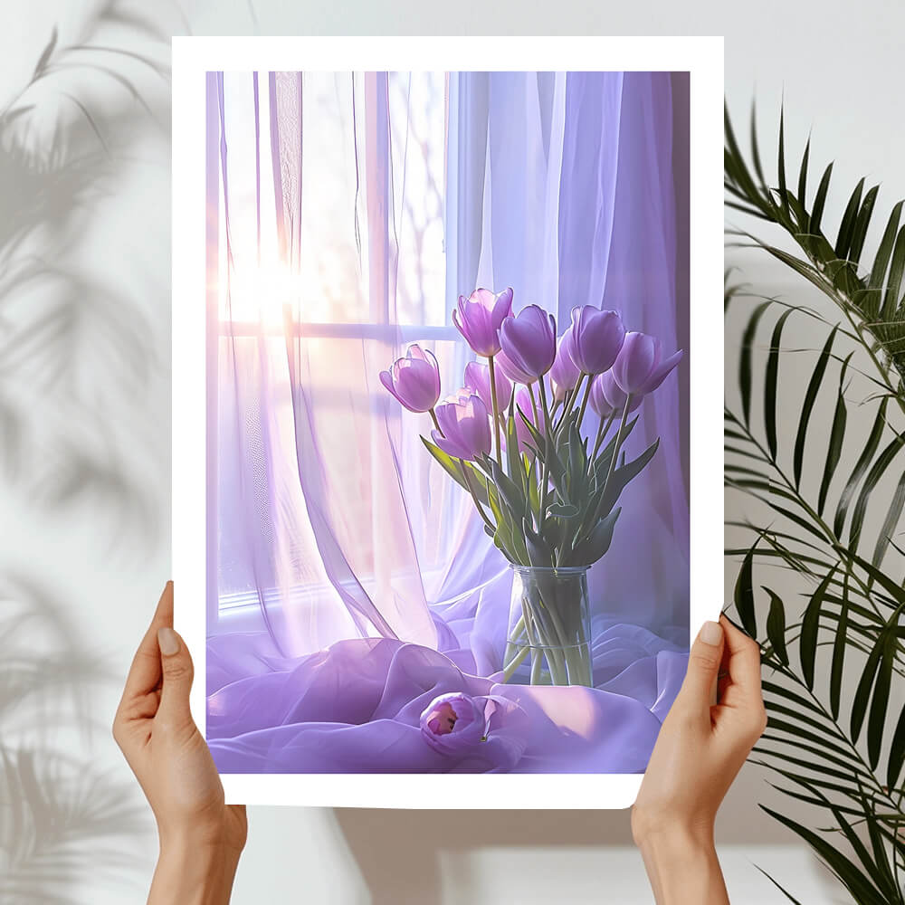 Pink Dahlia am Bloom Art Print