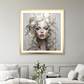 Golden Girl (B) Abstract Art Print