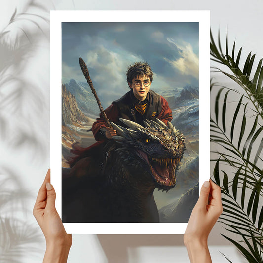 Harry - Dragon Art Print