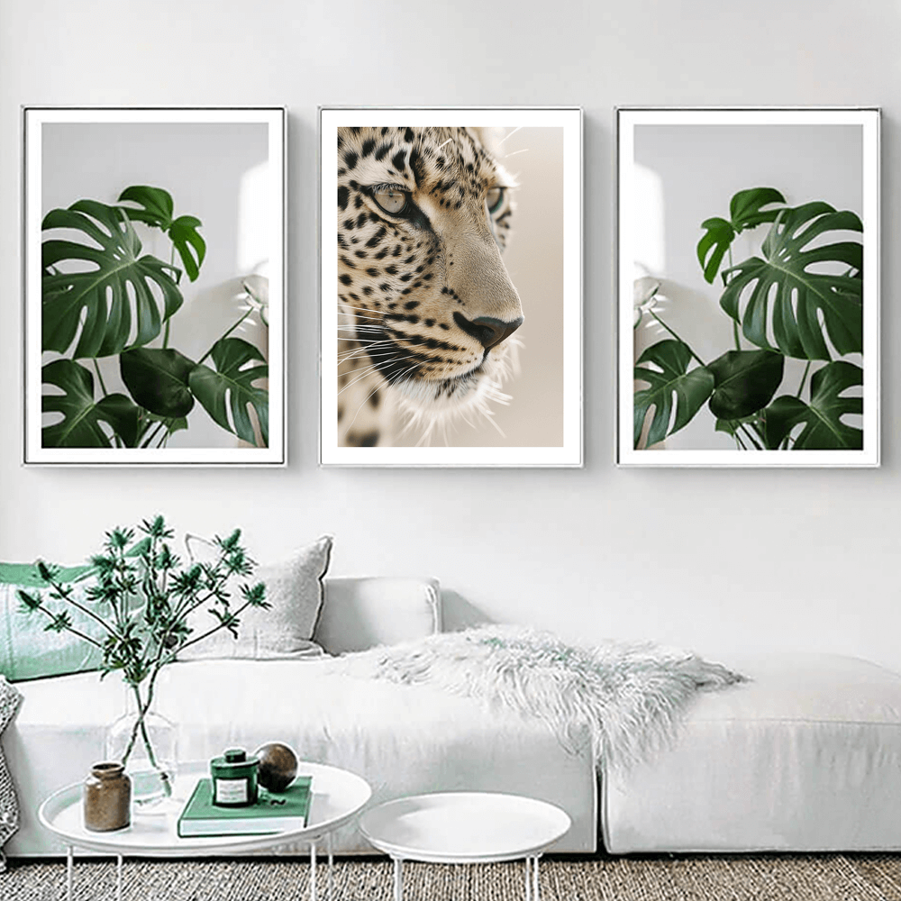 Beautiful Leopard Art Print - 2 Colours