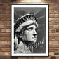 New York Statue Art Print