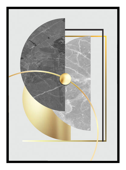 Nordic Gold Art Print (C)