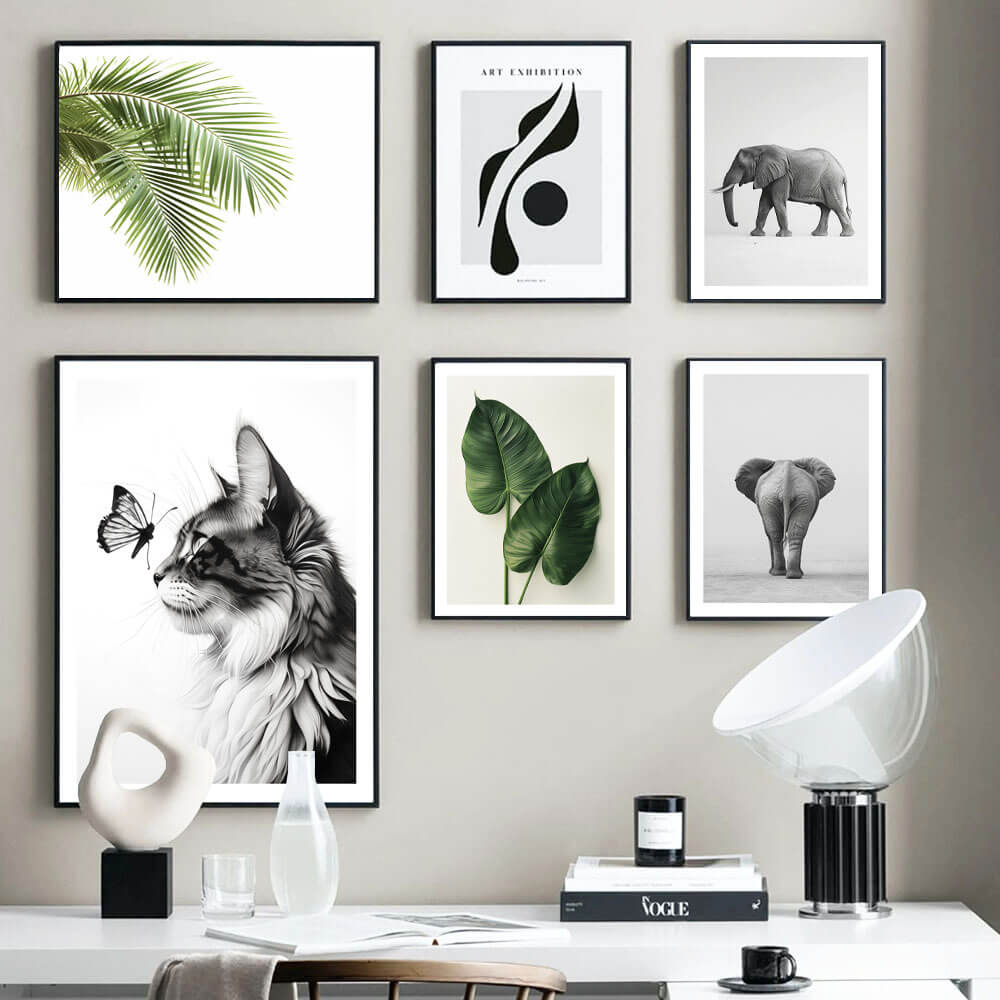 African Elephant (A) Art Print