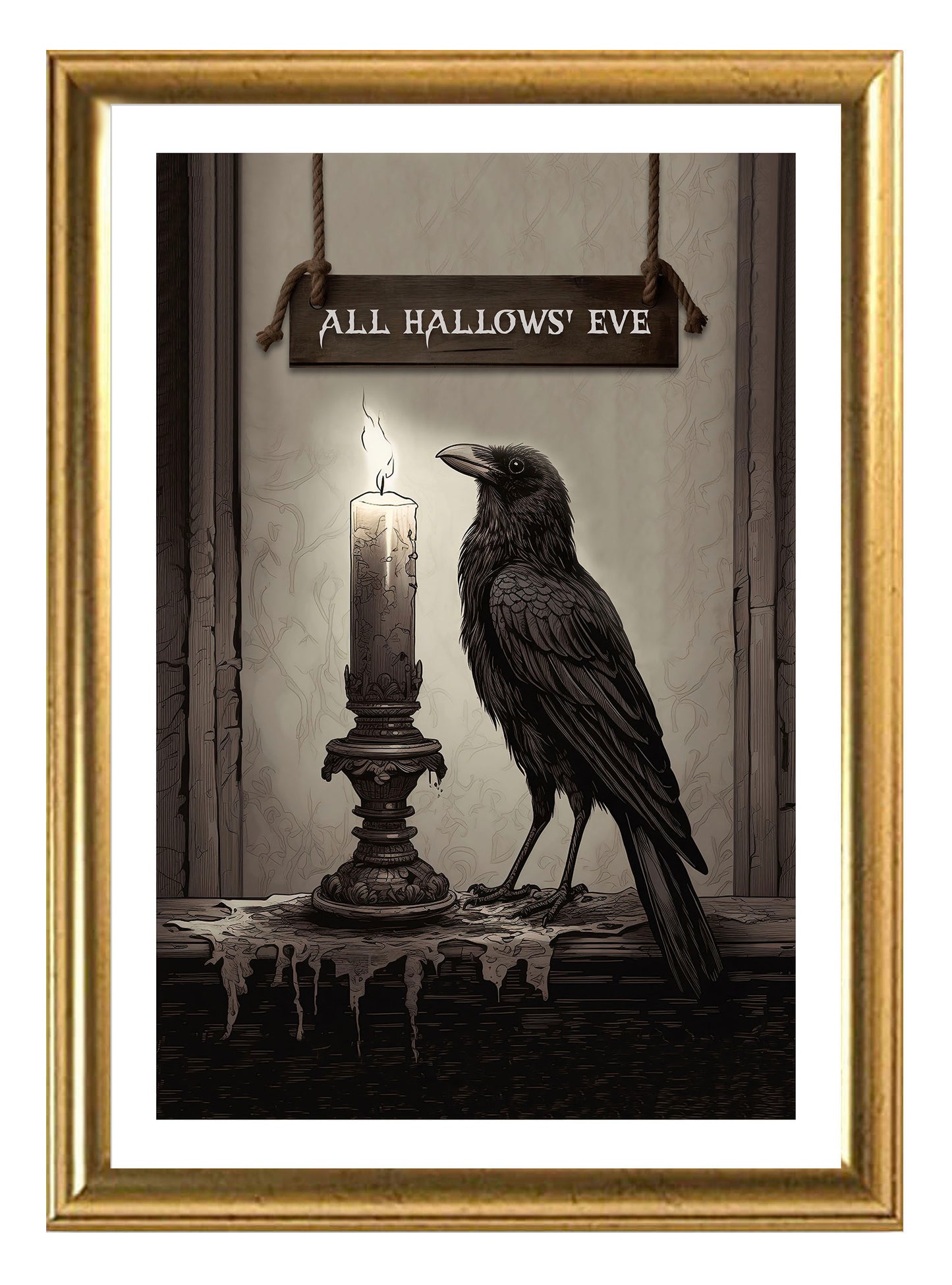 All Hallows' Eve Art Print