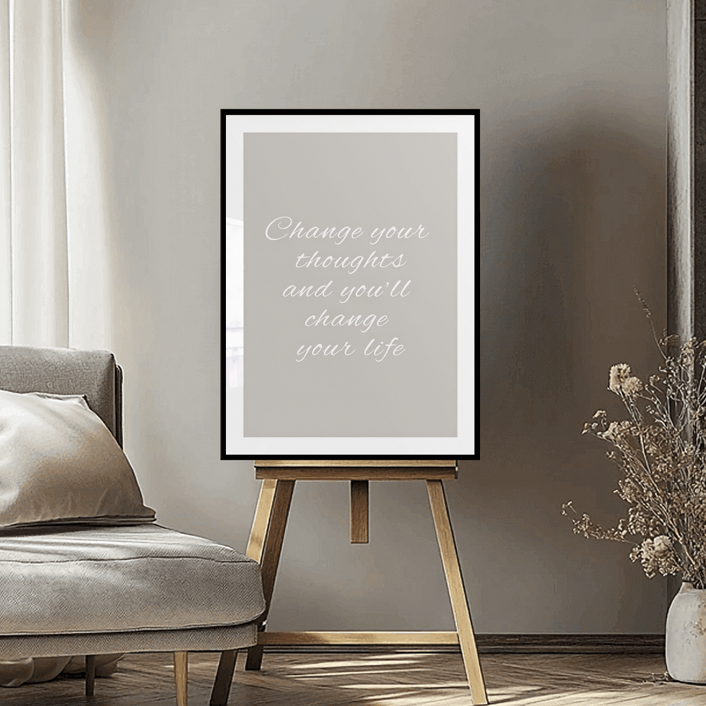 Change Your life,  Art Print