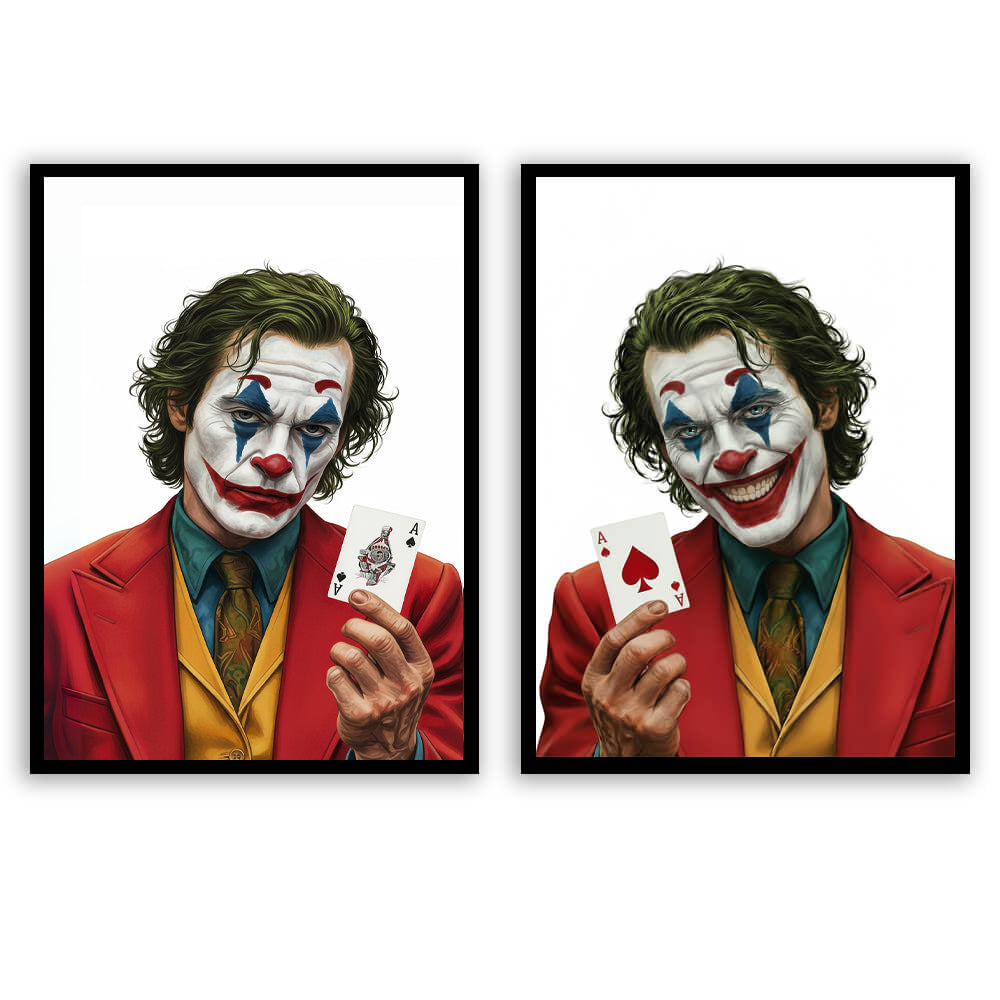 Sad Joker, Art Print