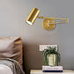 Industrial Adjustable Wall Lamp - Gold