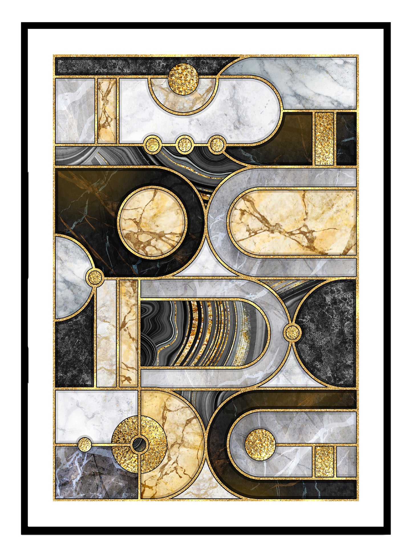 Marble Arches Art Print (B)