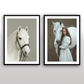 Boho Horse Art Print
