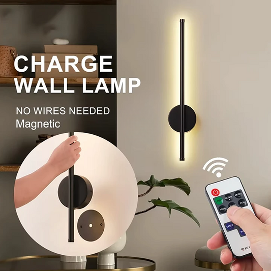 Minimalistesch Nofëllbar, Wireless LED Strip Lamp