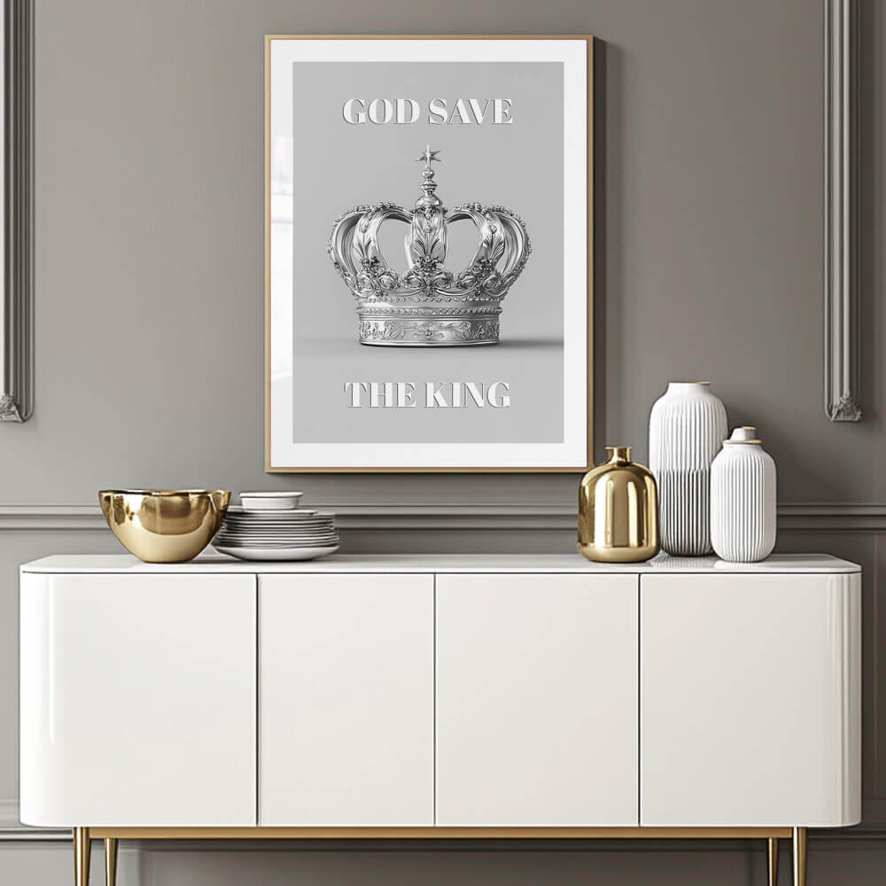 Kings Crown Art Print