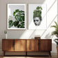 Botanisk jente (C) kunsttrykk