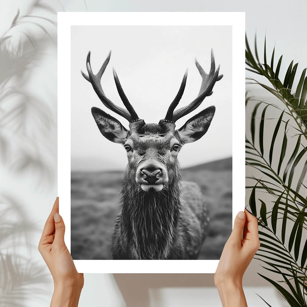 Highland Stag Art Print