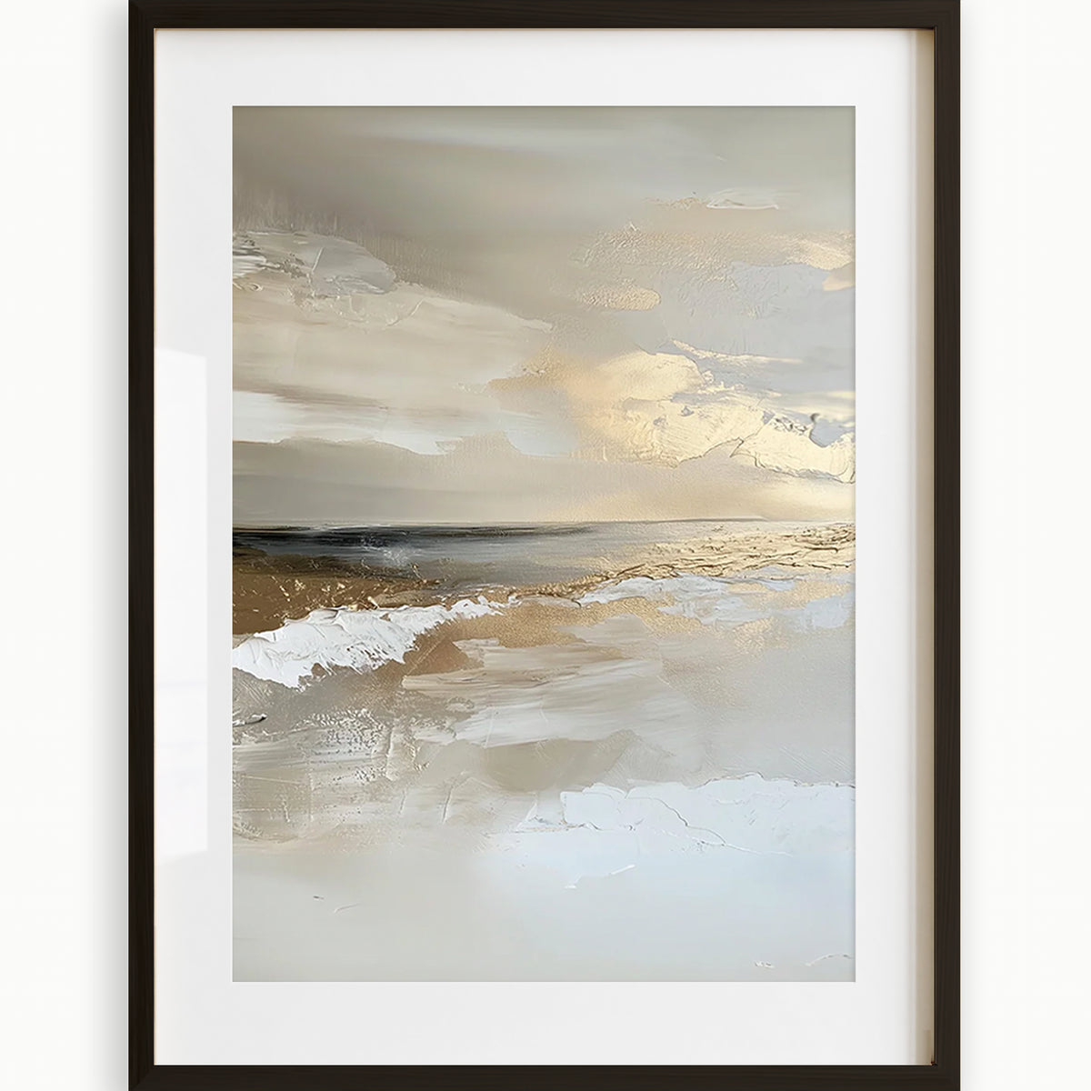 Stampa artistica Gold Horizon (B).