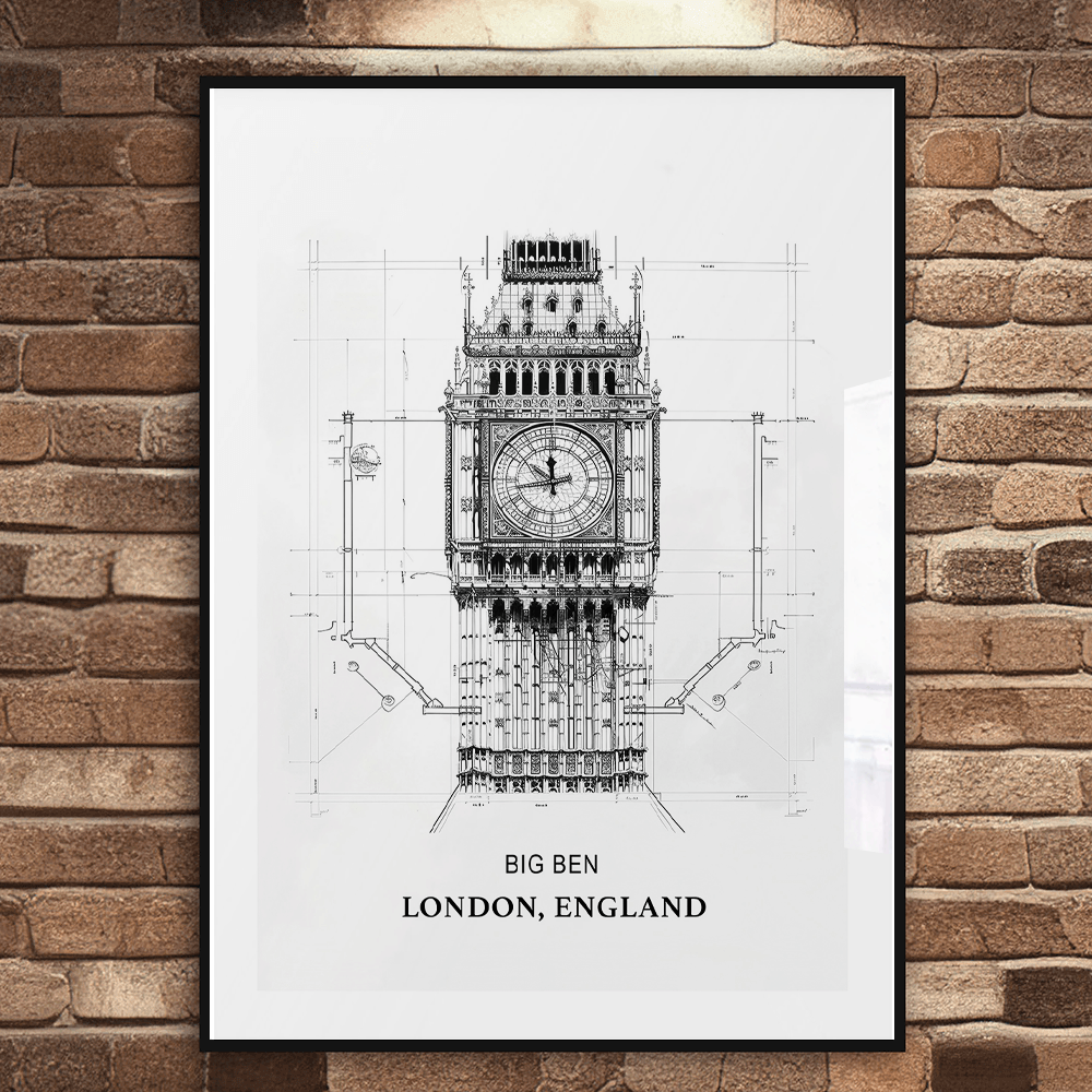 Big Ben, London Art Print