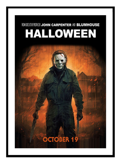 Halloween Movie Art Print