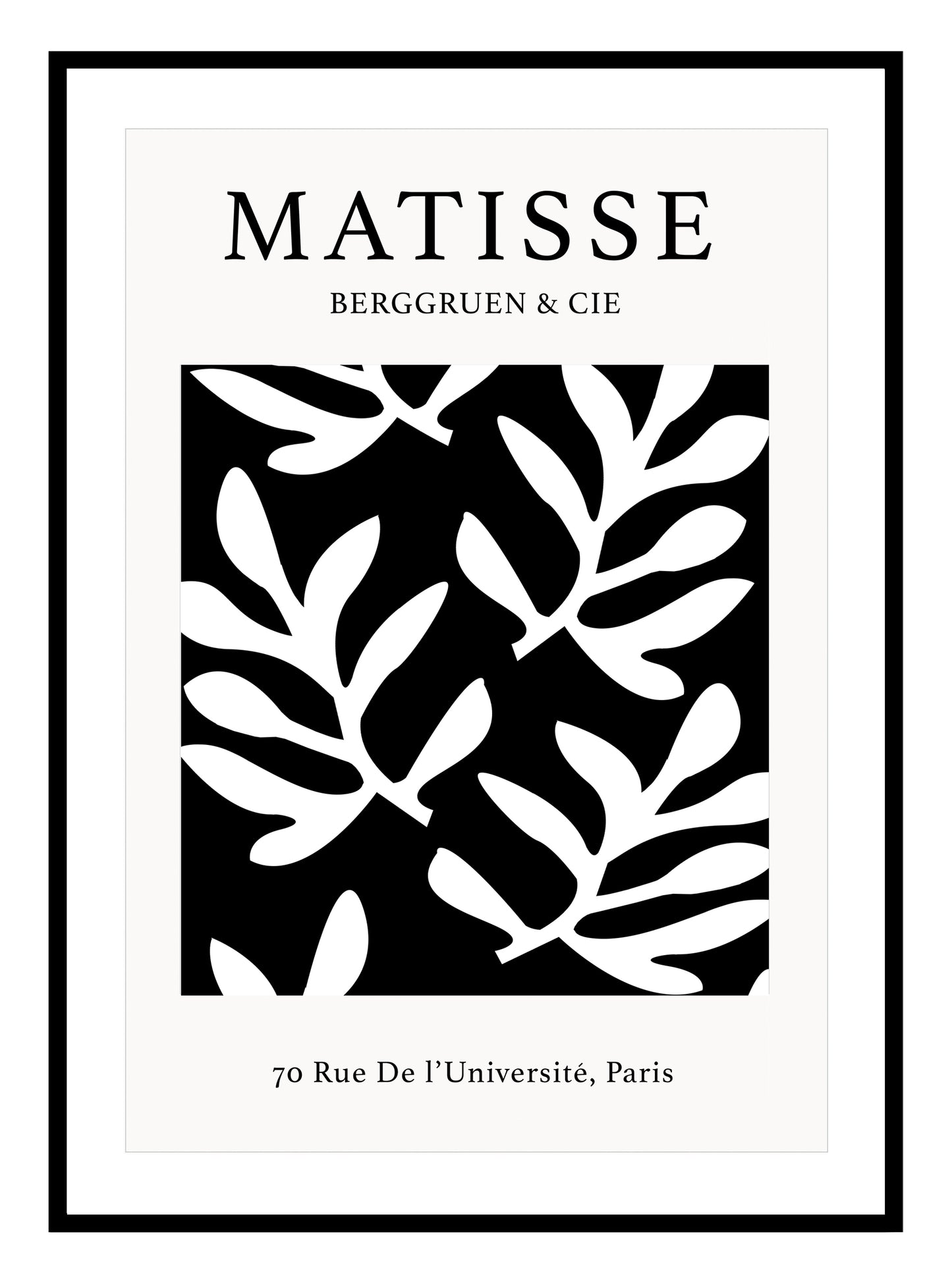 Matisse Botanical Art Print - 4 Colours