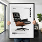Designer Chair Art Print (A)