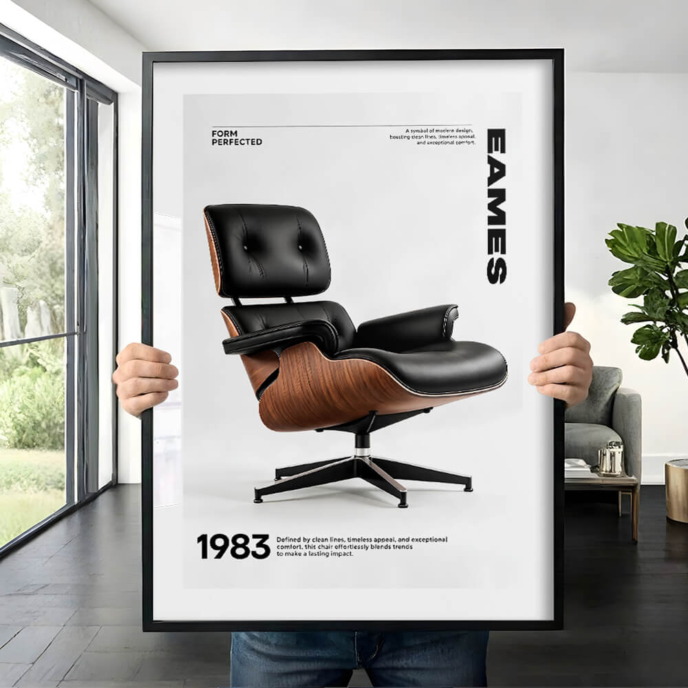 Designer Chair Art Print (A)
