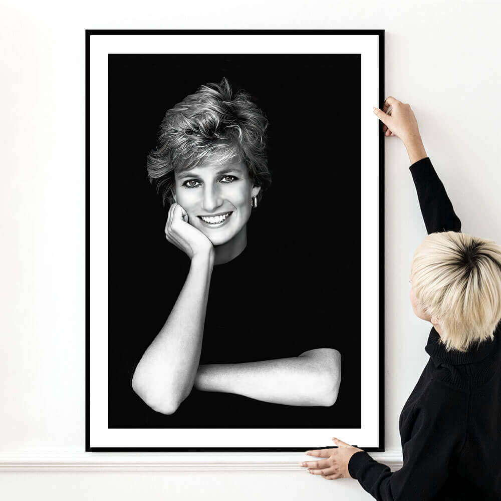 Princess Diana Wall Art Print -  Free Printable Art