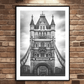 Tower Bridge, London Art Print