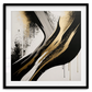 Midnight Gold (1) Abstrakt konsttryck