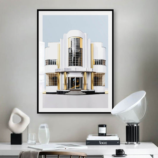 Bauhaus Building (B) Art Print