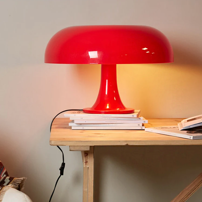 Lámpara de mesa retro con forma de hongo (2 colores)