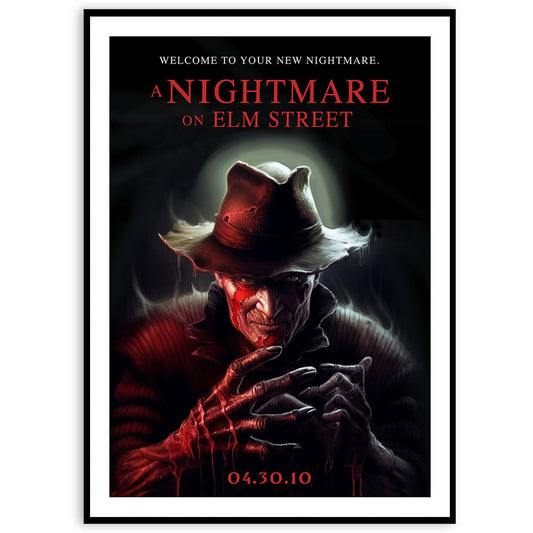 Nightmare on Elm Street Film Kunstdruck