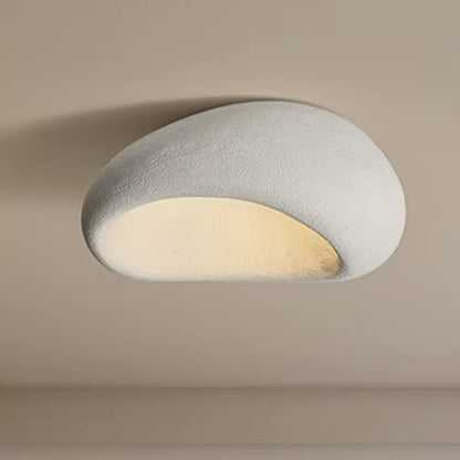 Lampada a sospensione minimalista a cupola in vetro - Vetro ambrato