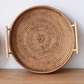 Hand-Woven Rattan Tray
