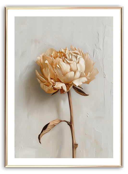 Rose in Oil Art Print