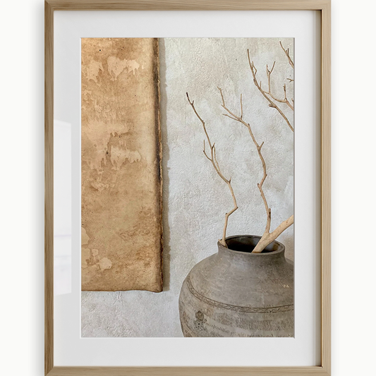 Stampa artistica vaso bohémien