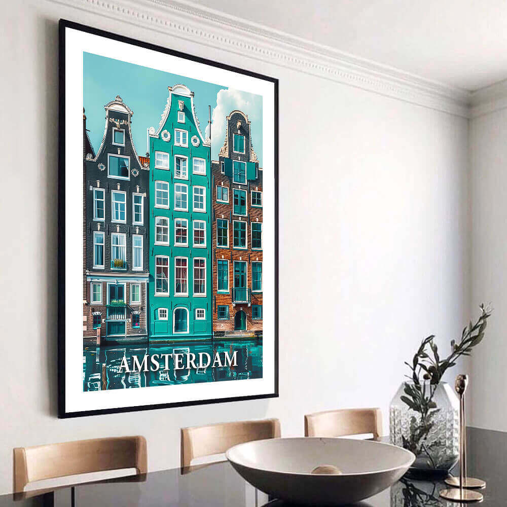 Amsterdam Buildings Art Print