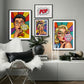 POP Text - Pop Art Print - Horizontal or Vertical