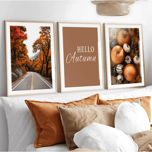 Hello Autumn Art Print