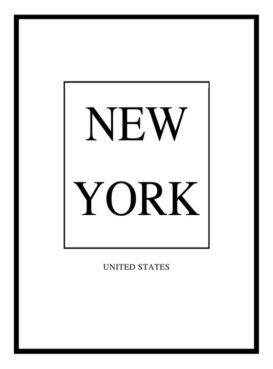 New York Art Print