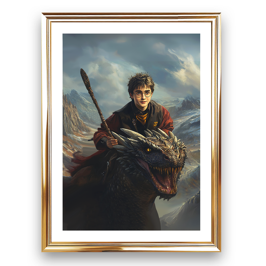 Harry - Dragon Art Print